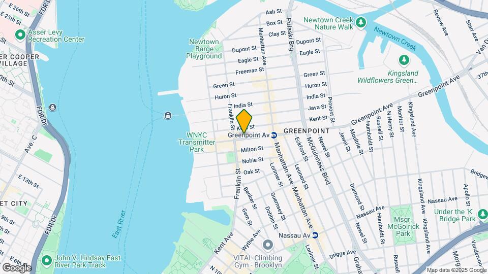 85 Greenpoint Ave Map and Location Details