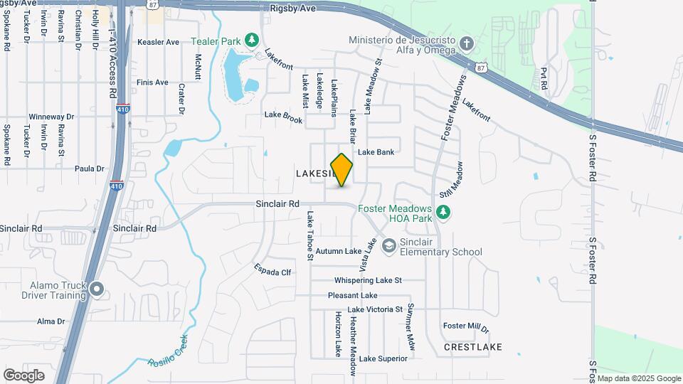 5918 Mystery Lake St Map and Location Details