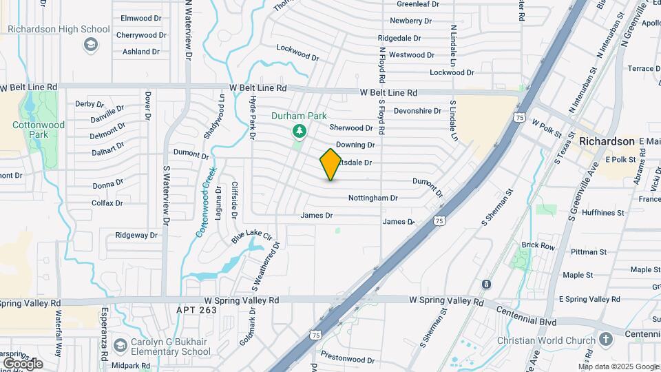729 Dumont Dr Map and Location Details