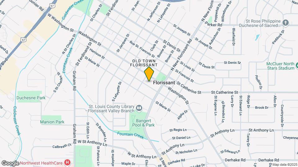 965 Harrison St Map and Location Details
