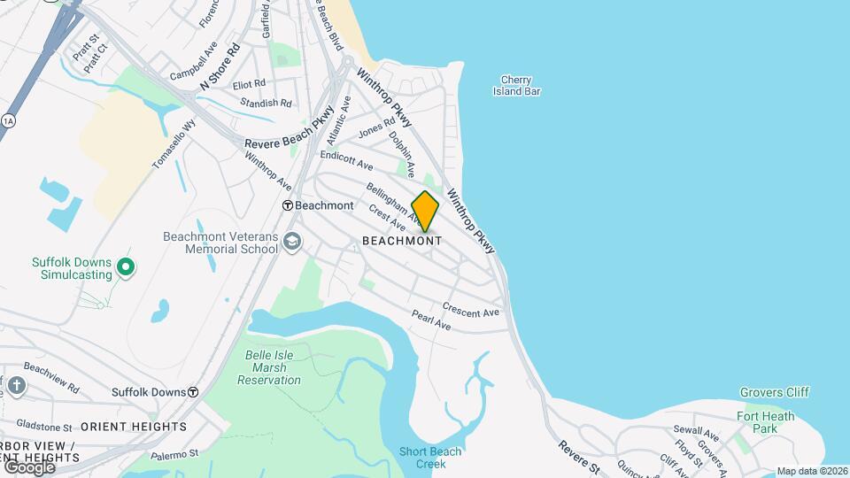 164 Crest Ave Mapa y Detalles de la Ubicación