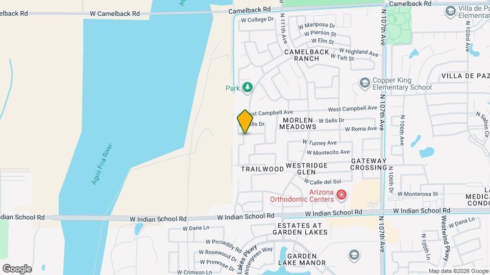 11239 W Roma Ave Map and Location Details