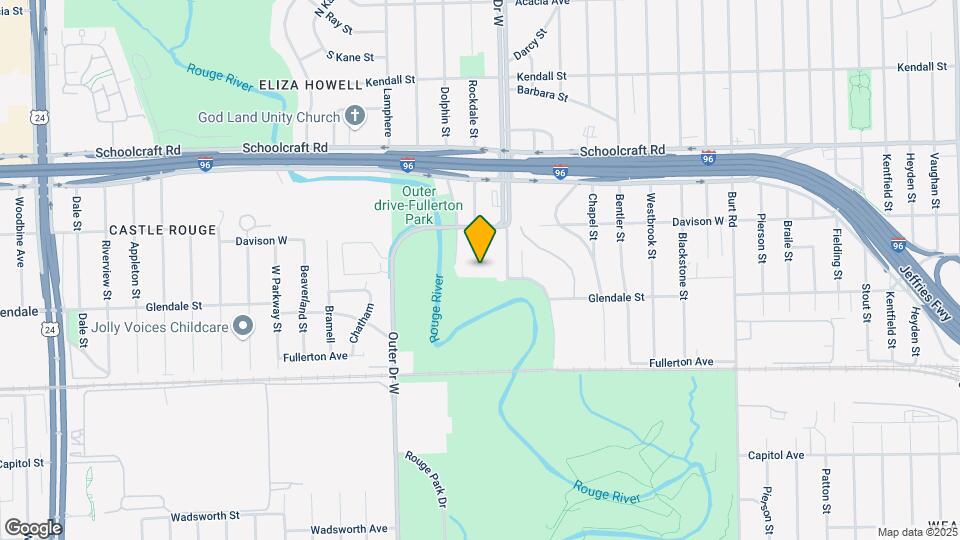 12625 Outer Dr W Map and Location Details