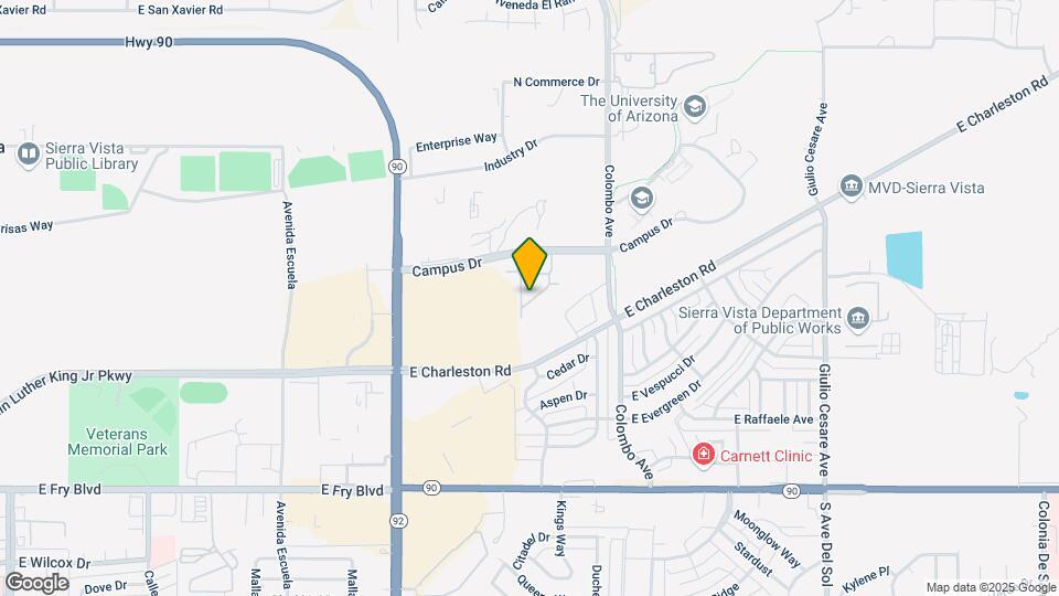 Crystal Creek Townhomes Map and Location Details