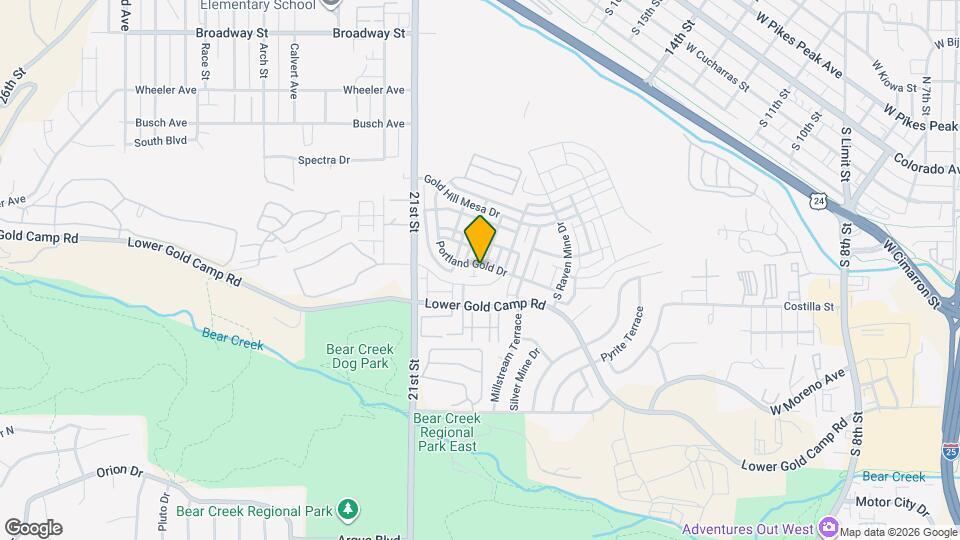 1535 Portland Gold Dr Map and Location Details