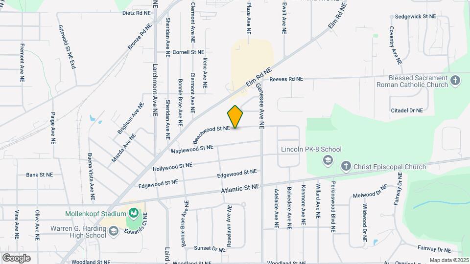 1782 Beechwood St NE Map and Location Details
