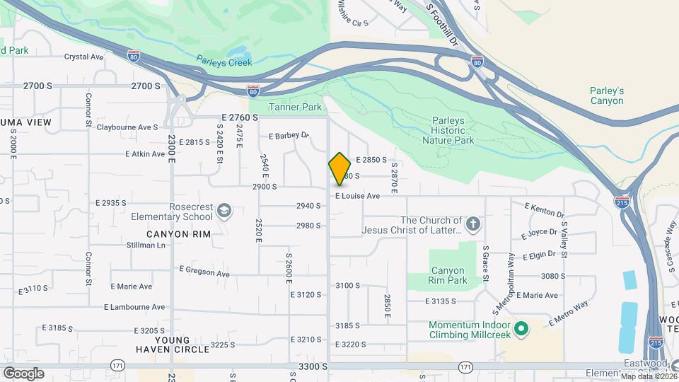 2727 E Louise Ave Map and Location Details