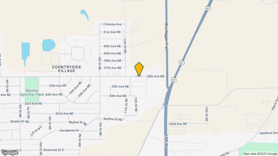 1112 36th Ave NE Map and Location Details