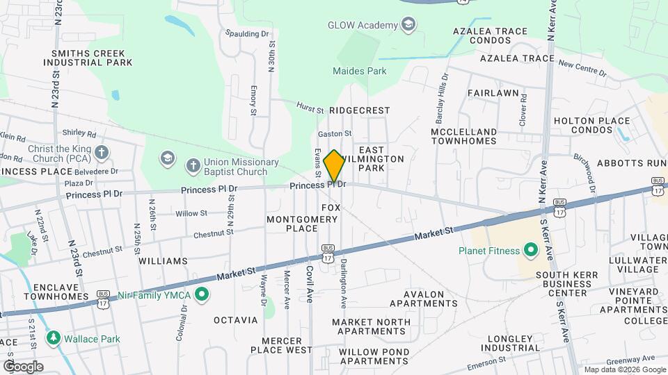 312 Clay St Map and Location Details