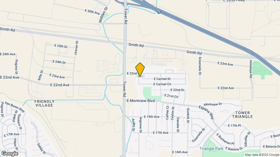 18747 E Carmel Cir Map and Location Details