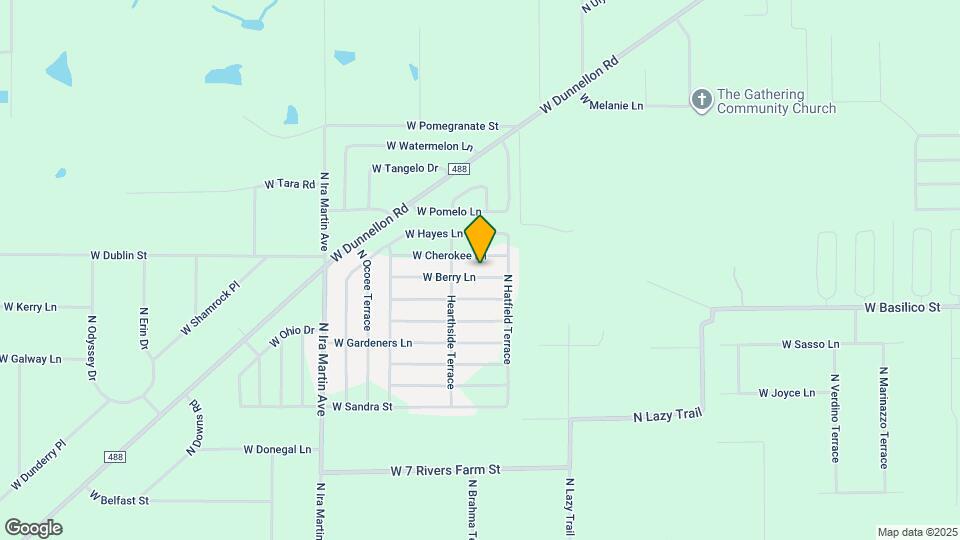9601 W Berry Ln Map and Location Details