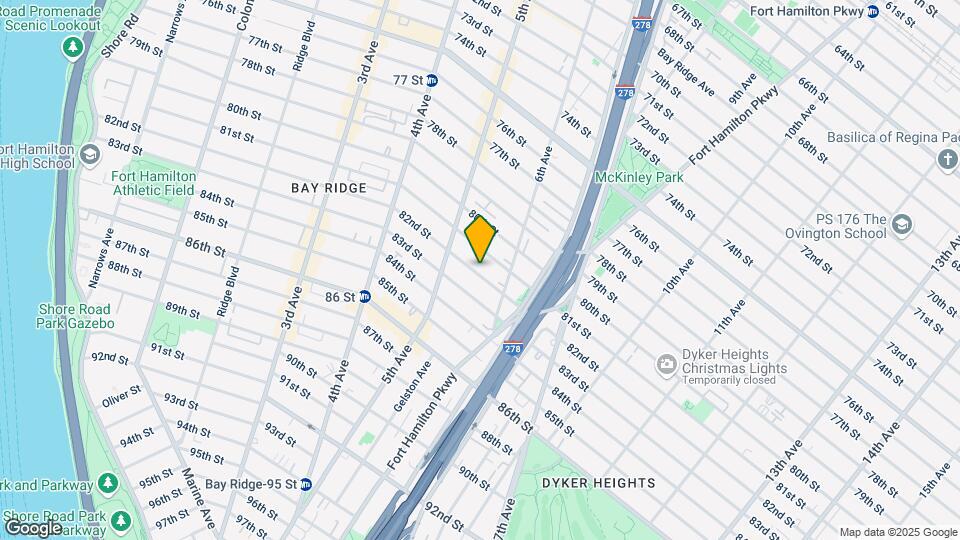 549 82nd St Map and Location Details