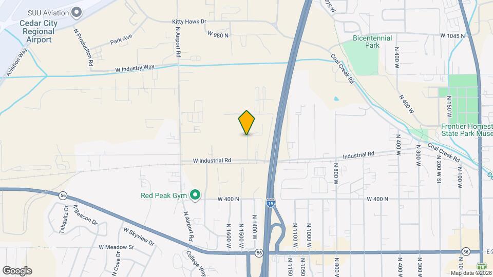 672 N 1450 W Mapa y Detalles de la Ubicación