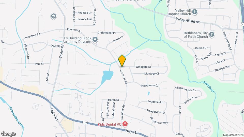 152 Rountree Rd Map and Location Details