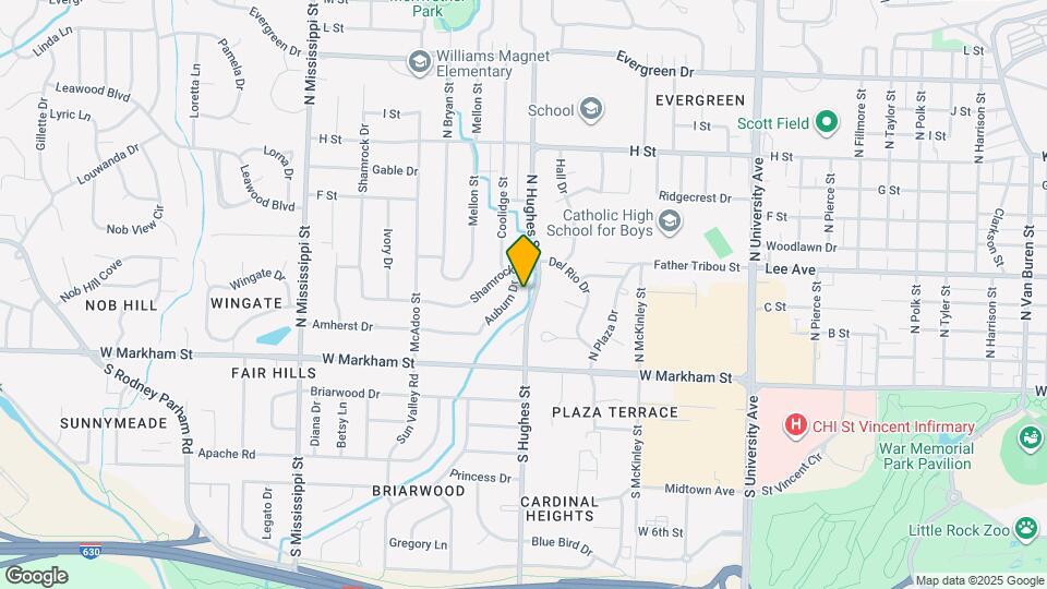 323 Auburn Dr Map and Location Details