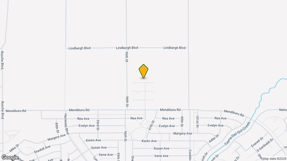 9653 Denhart Ave Map and Location Details