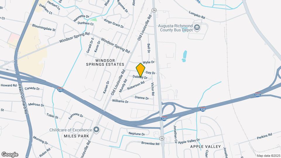 1916 Dabney Dr Map and Location Details