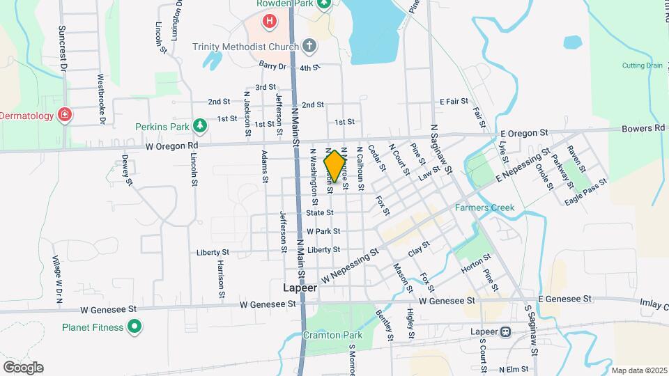 726 Michigan St Map and Location Details