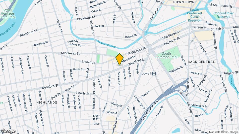 127 Westford St Map and Location Details