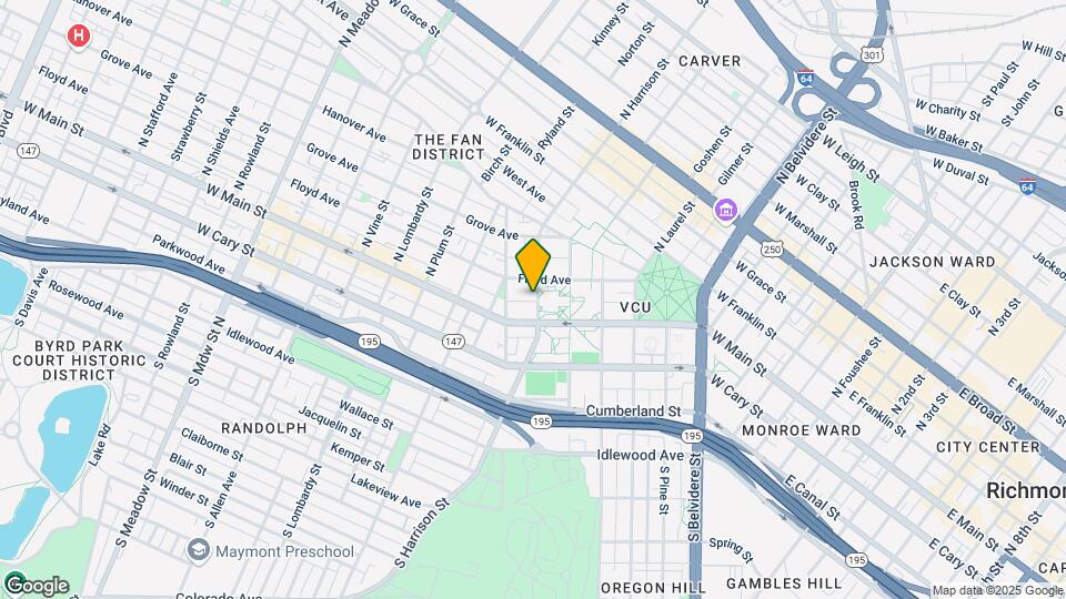 16 N Harrison St Mapa y Detalles de la Ubicación