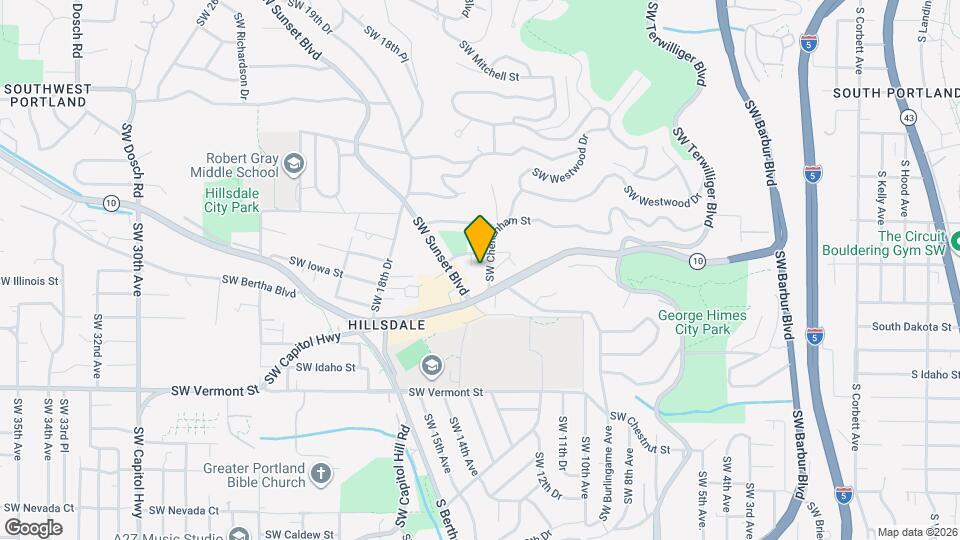 1509 SW Sunset Blvd, Unit SI ID1612014P Map and Location Details