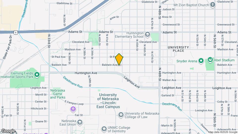 4225 Baldwin Ave, Unit # 2 Map and Location Details