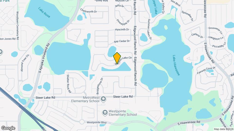 8101 Canyon Lake Cir Map and Location Details