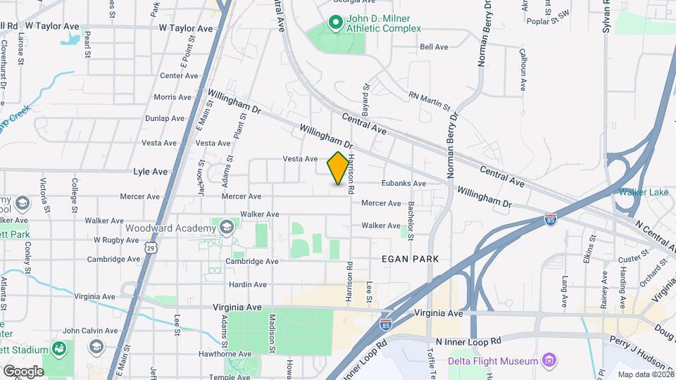 1411 Mercer Ave Map and Location Details