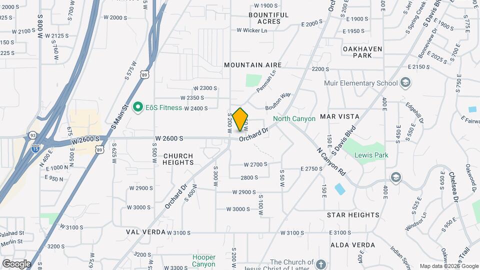 2583 S 200 W Map and Location Details