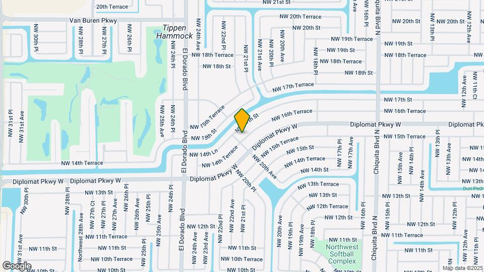 2063 NW 16th Terrace Map and Location Details