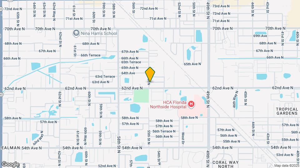 6211 55th St N Map and Location Details