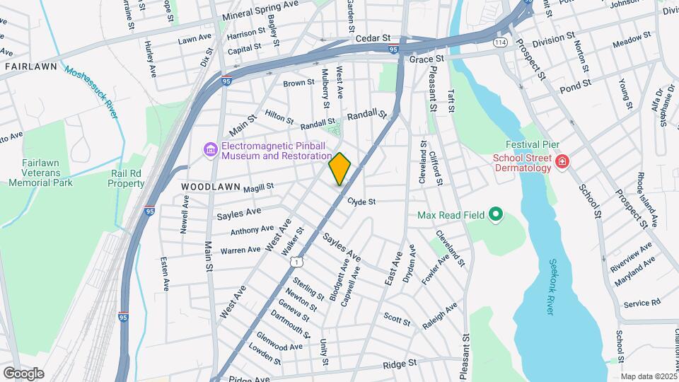 321 Pawtucket Ave, Unit 2 Mapa y Detalles de la Ubicación