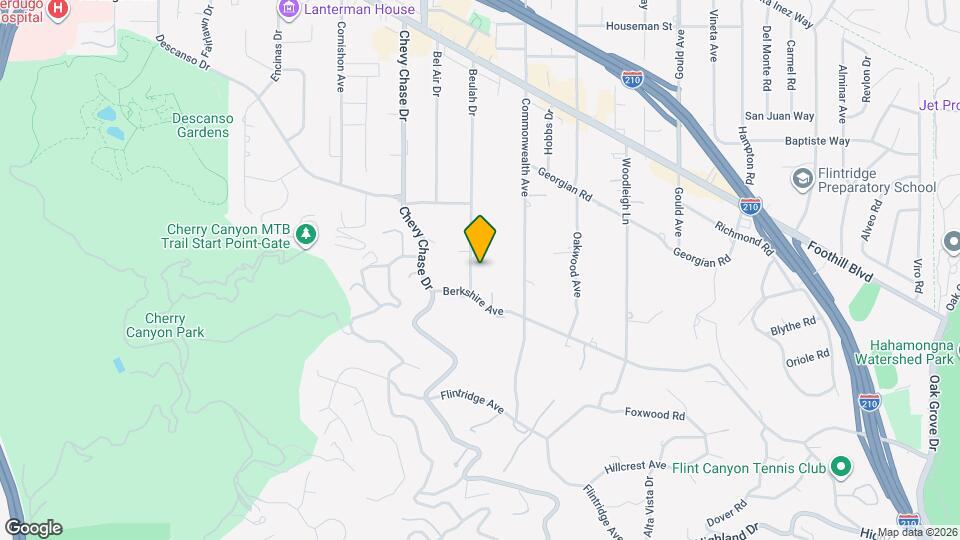 4224 Beulah Dr Map and Location Details