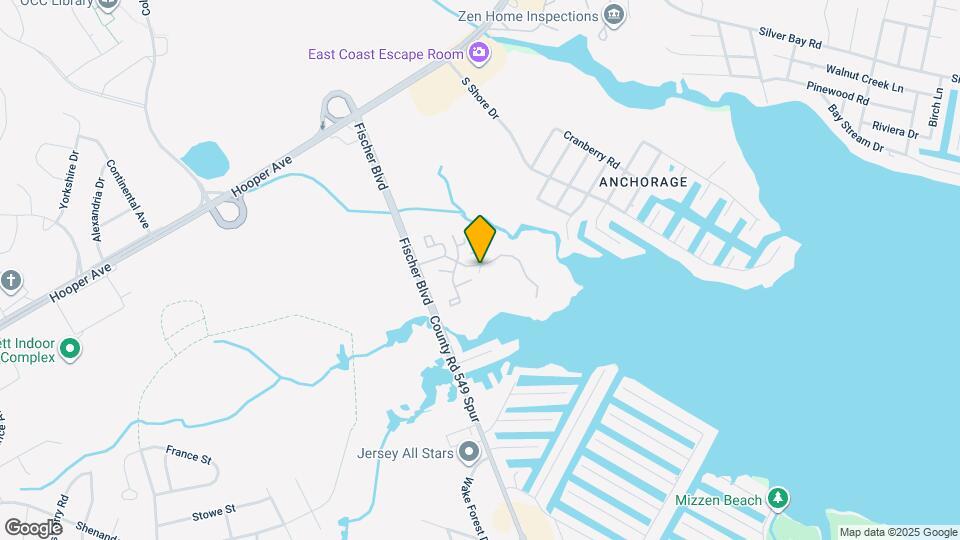 1922 Waters Edge Dr Map and Location Details