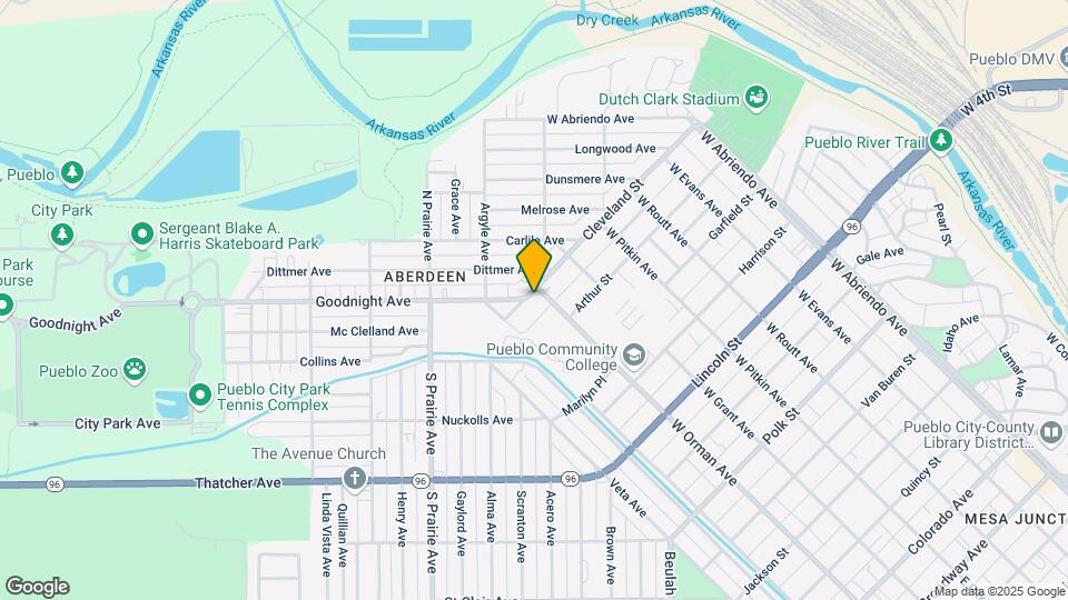1030 W Orman Ave Map and Location Details
