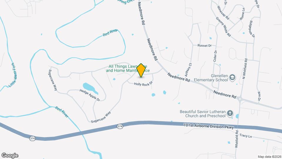 1043 Holly Rock Ct Map and Location Details