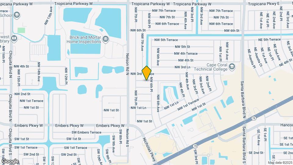 626 NW 3rd St Map and Location Details