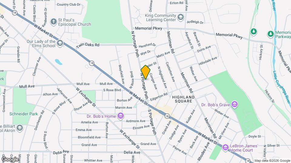 91 N Portage Path Map and Location Details