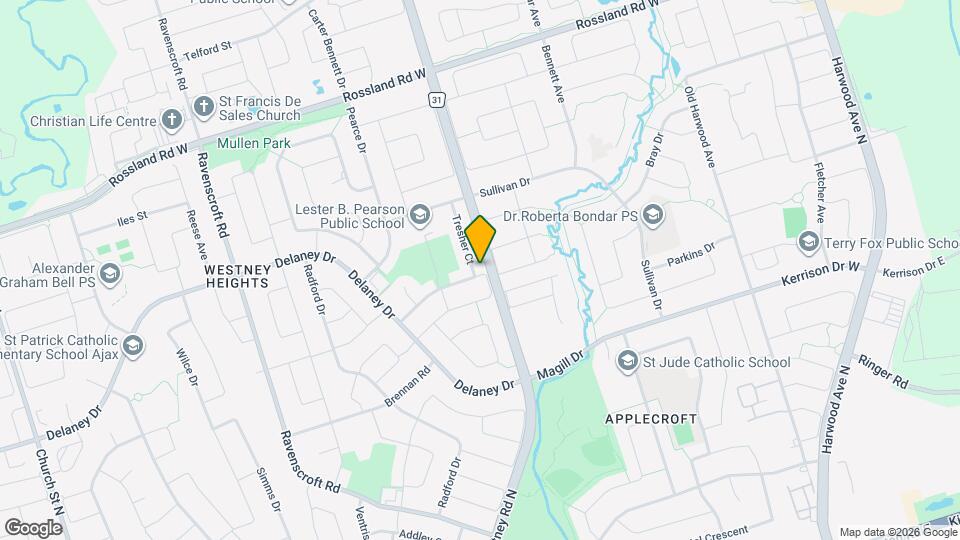 37 Brockman Crescent Map and Location Details