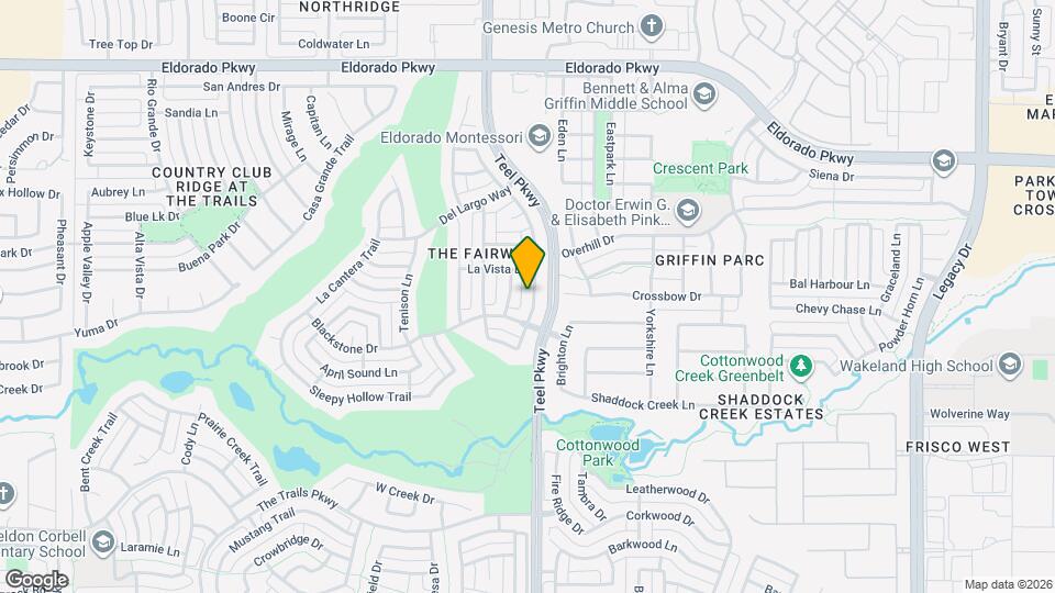 11259 Blackhawk Dr Map and Location Details