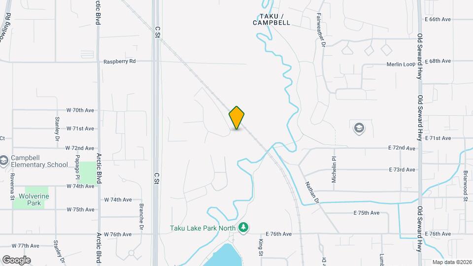 7202 Foxridge Cir Map and Location Details