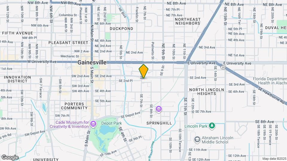 205 SE 7th St Map and Location Details