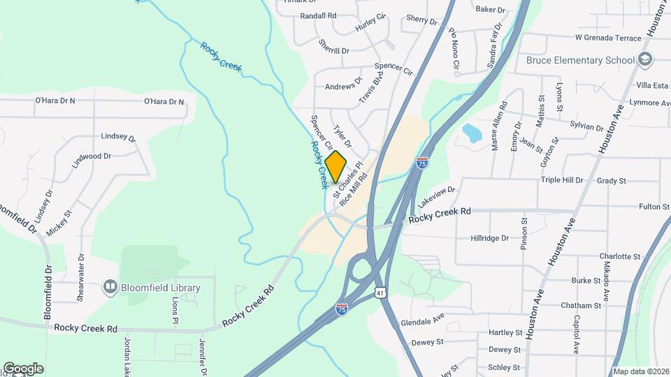 4077 St Charles Pl Map and Location Details