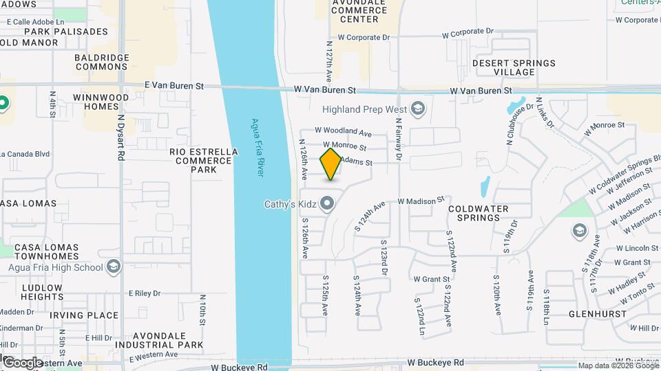 12522 W Jefferson St Map and Location Details