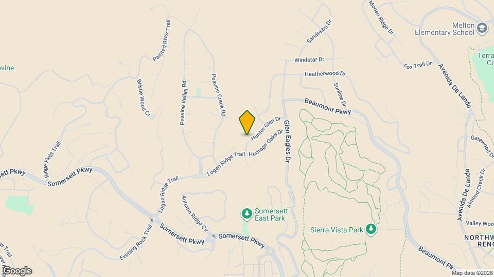 7445 Hunter Glen Dr Mapa y Detalles de la Ubicación