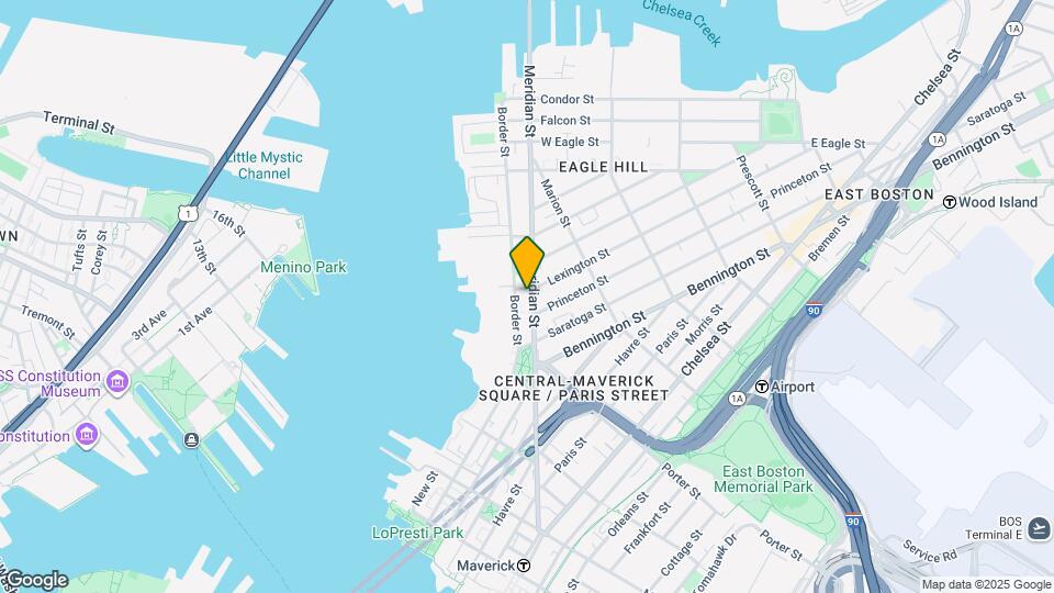 294 Meridian St Map and Location Details