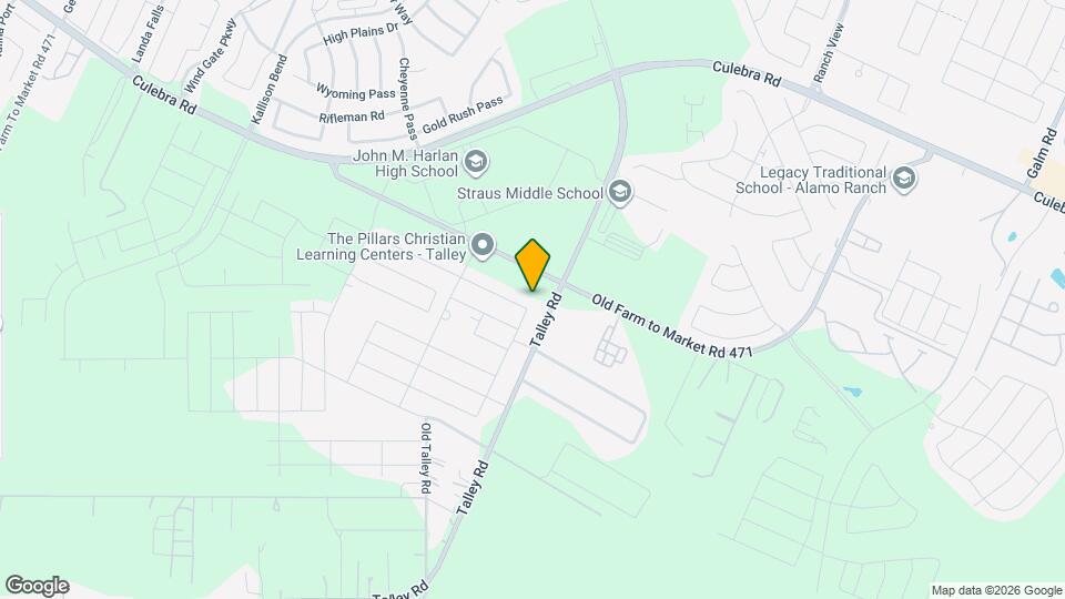 14303 Gunsight Pass Map and Location Details