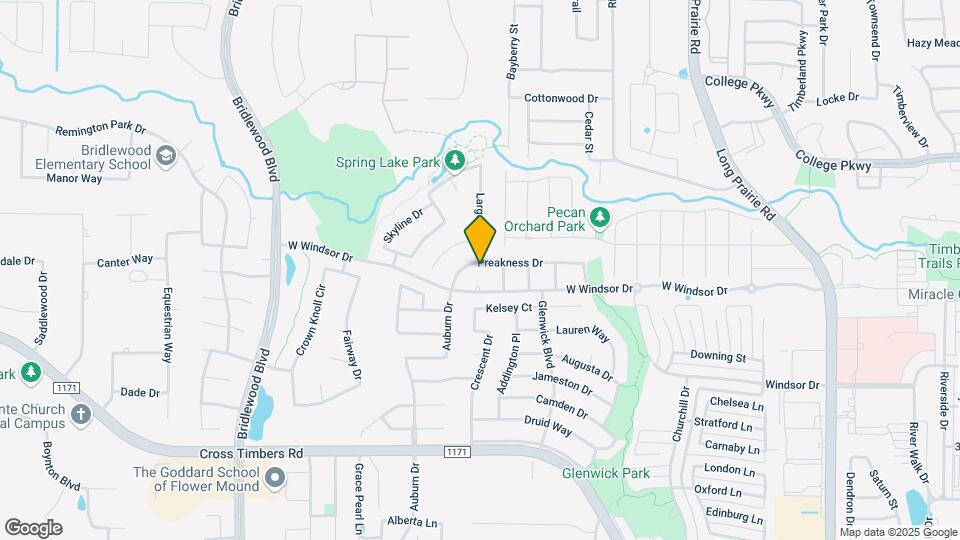 3421 Preakness Dr Map and Location Details