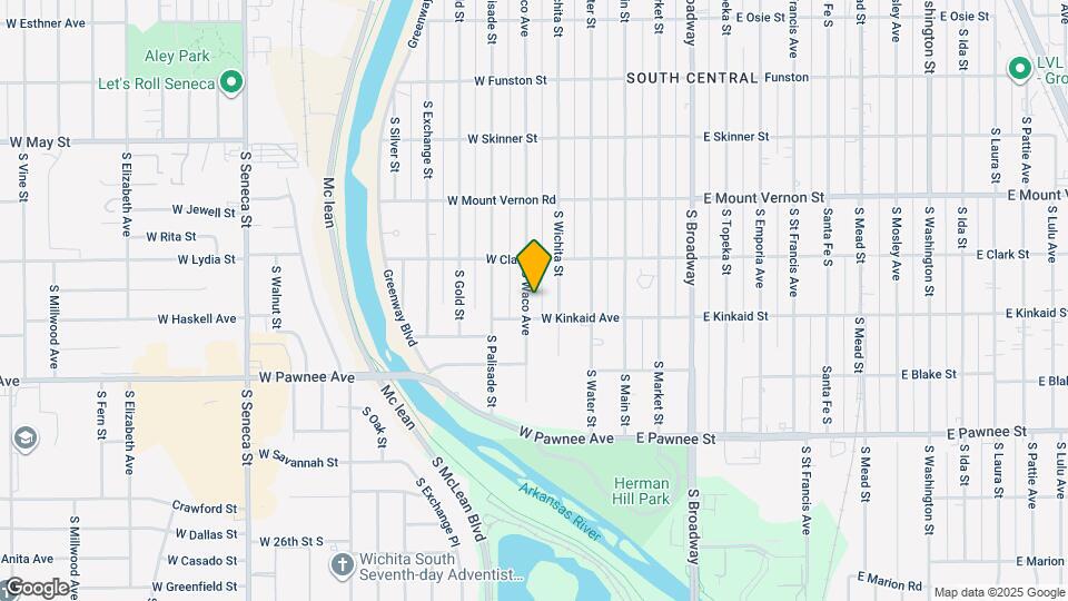 2142 S Waco Ave Map and Location Details