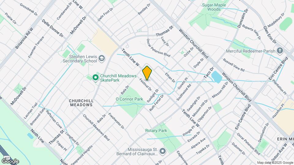 5453 Festival Dr Map and Location Details